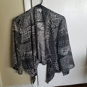 Sheer Modern Cardigan